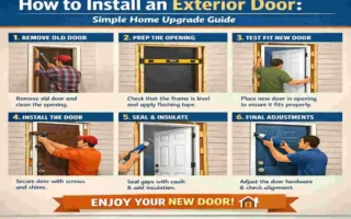 How to Install an Exterior Door: Simple Home Upgrade Guide