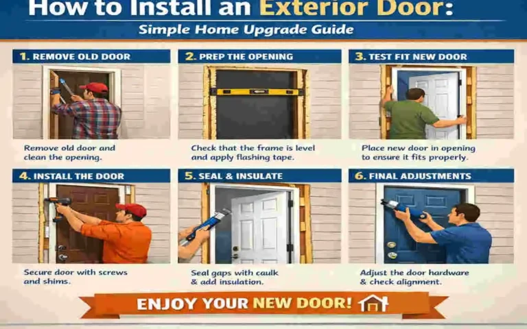 How to Install an Exterior Door: Simple Home Upgrade Guide