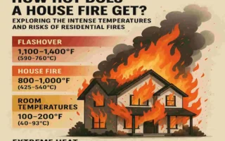 How Hot Does a House Fire Get? Exploring the Intense Temperatures and Risks of Residential Fires