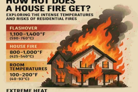 How Hot Does a House Fire Get? Exploring the Intense Temperatures and Risks of Residential Fires