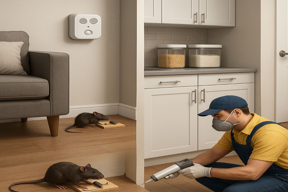 How to get rid of rats in the house quickly?