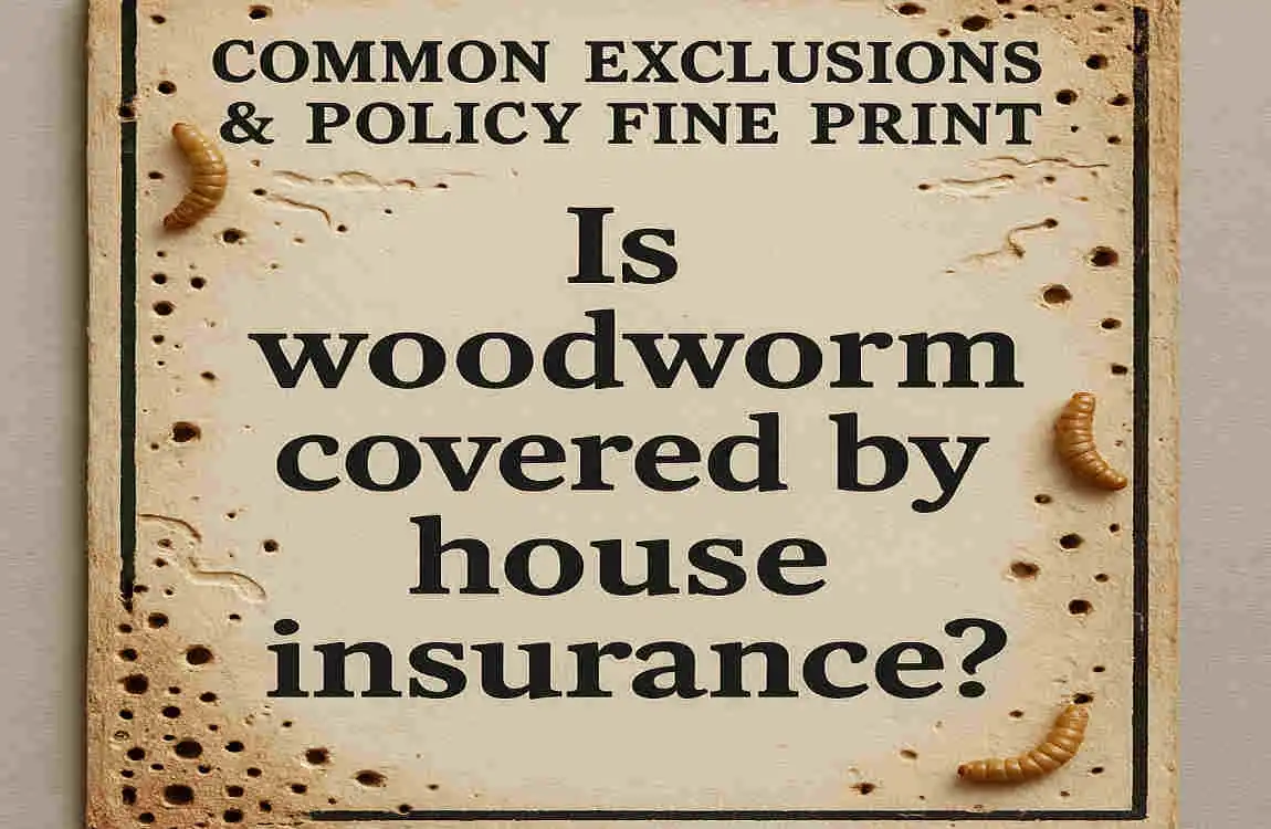 Is Woodworm Covered by House Insurance? Coverage Truths, Exclusions & Claim Tips
