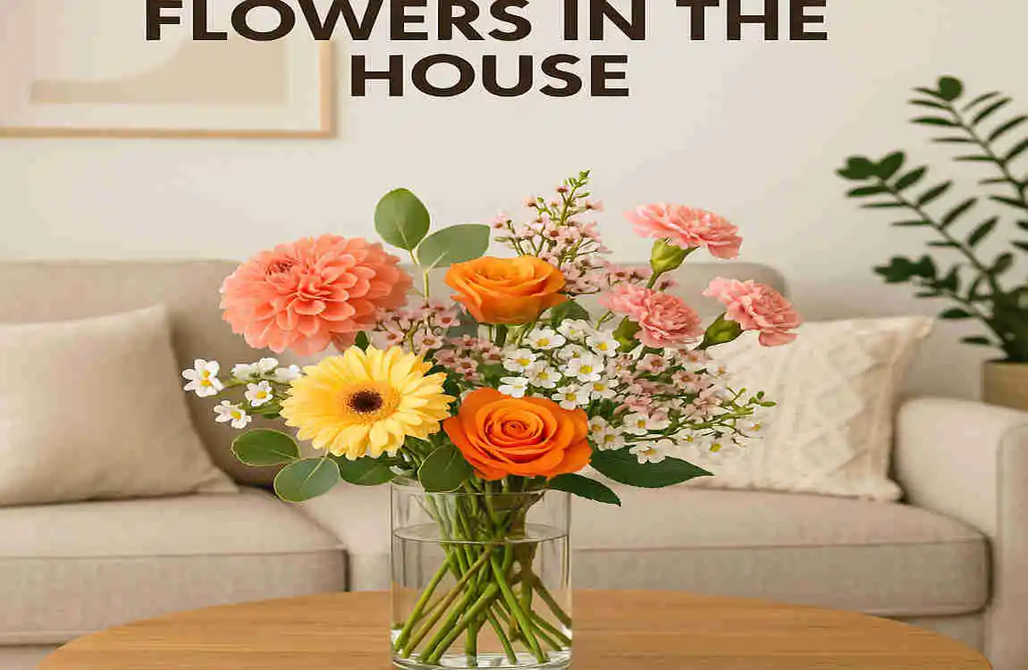 what are the benefits of having flowers in the house