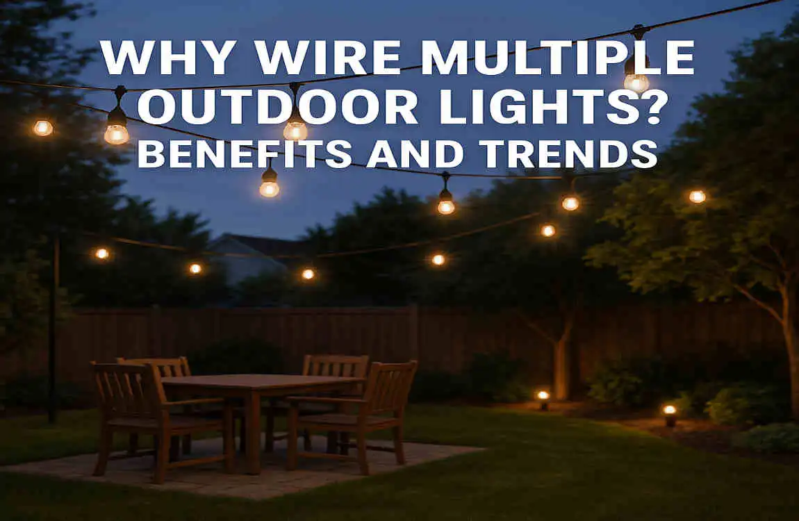 How to Wire Multiple Outdoor Lights: Smart Home Trends