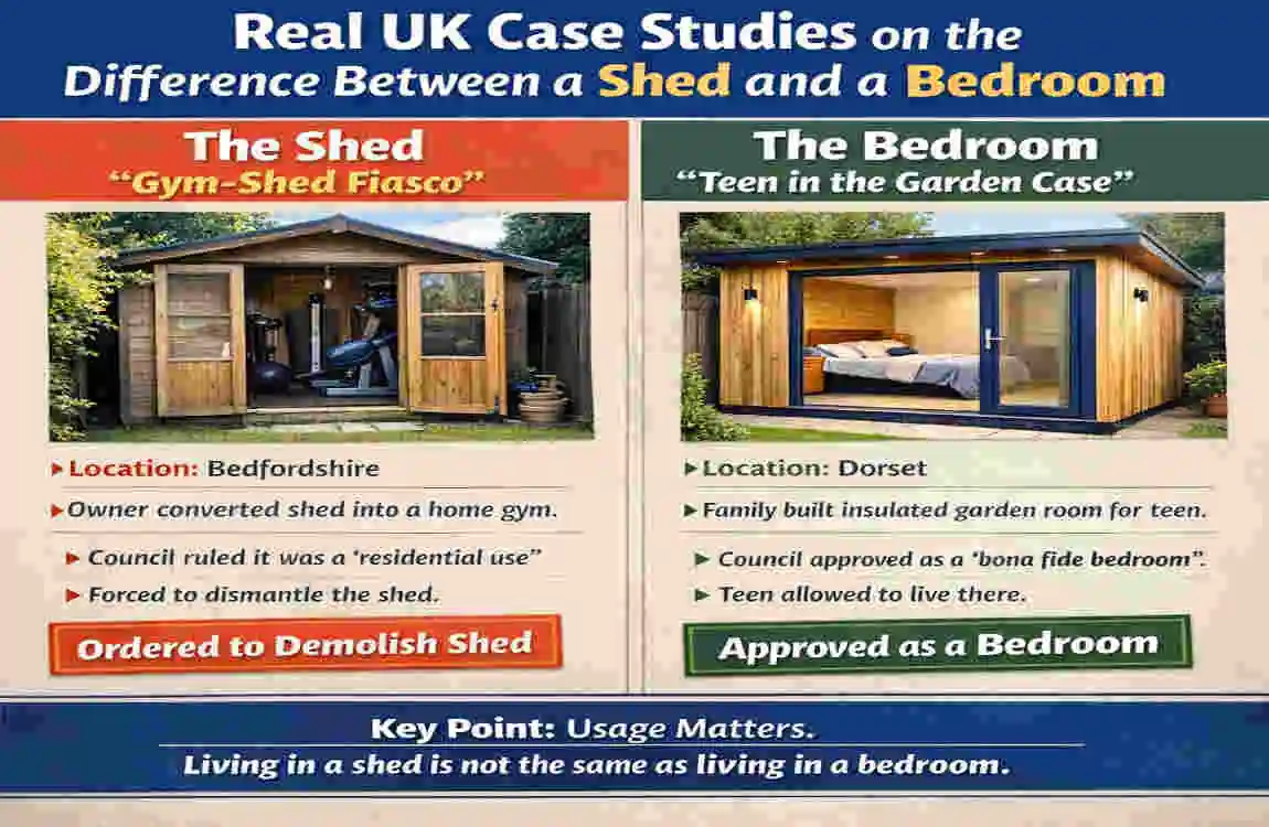 Can I Turn My Shed into a House Bedroom in the UK? Essential Legal Guide