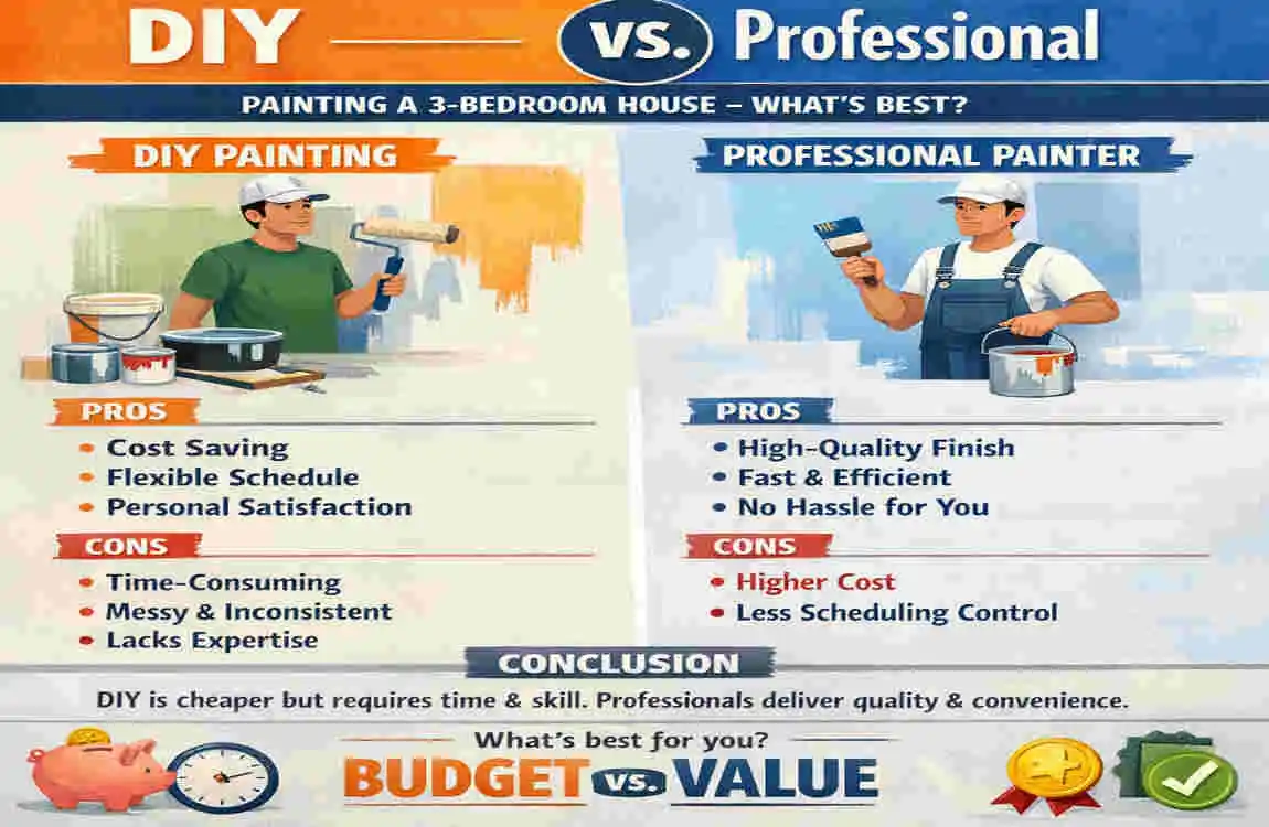 How Much to Paint a 3-Bedroom House Inside UK: Costs, Quotes & Savings Tips