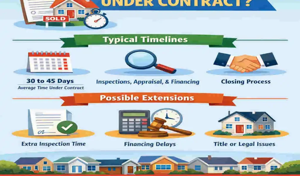 how long can a house be under contract