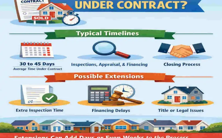 how long can a house be under contract