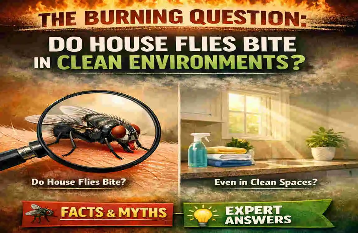 Do House Flies Bite? Genius Cleaning Hack to Repel Them Without Chemicals