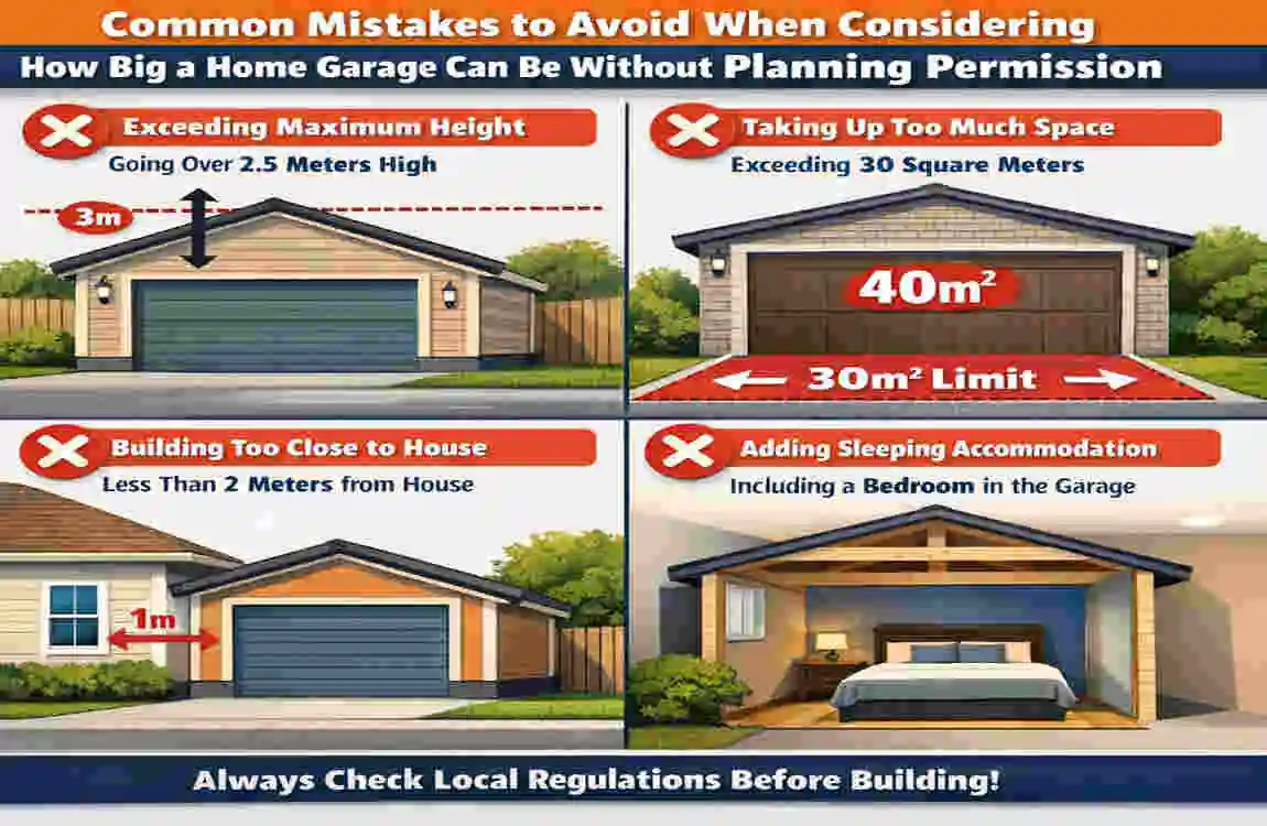 Max Garage Size: No UK Planning Permission for Homes