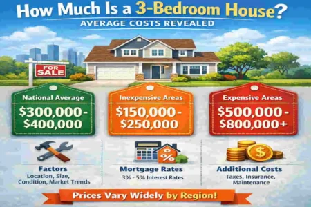 How Much Is a 3-Bedroom House ? Average Costs Revealed