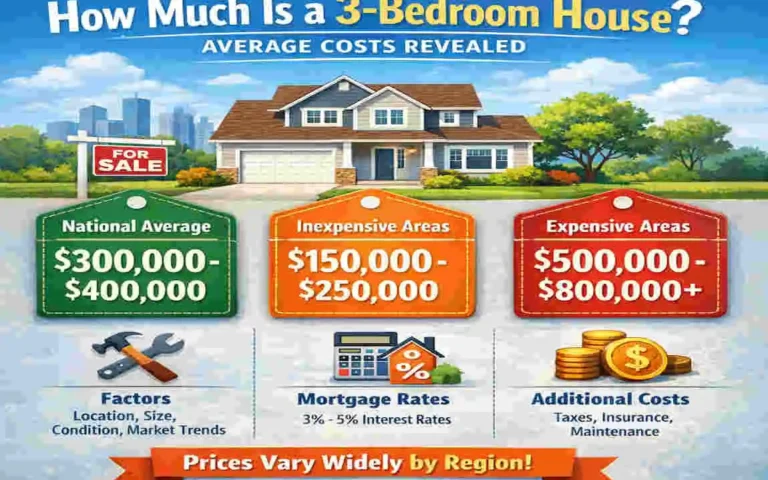 How Much Is a 3-Bedroom House ? Average Costs Revealed