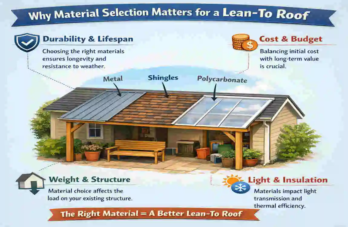 how to build a lean-to roof on side of house
