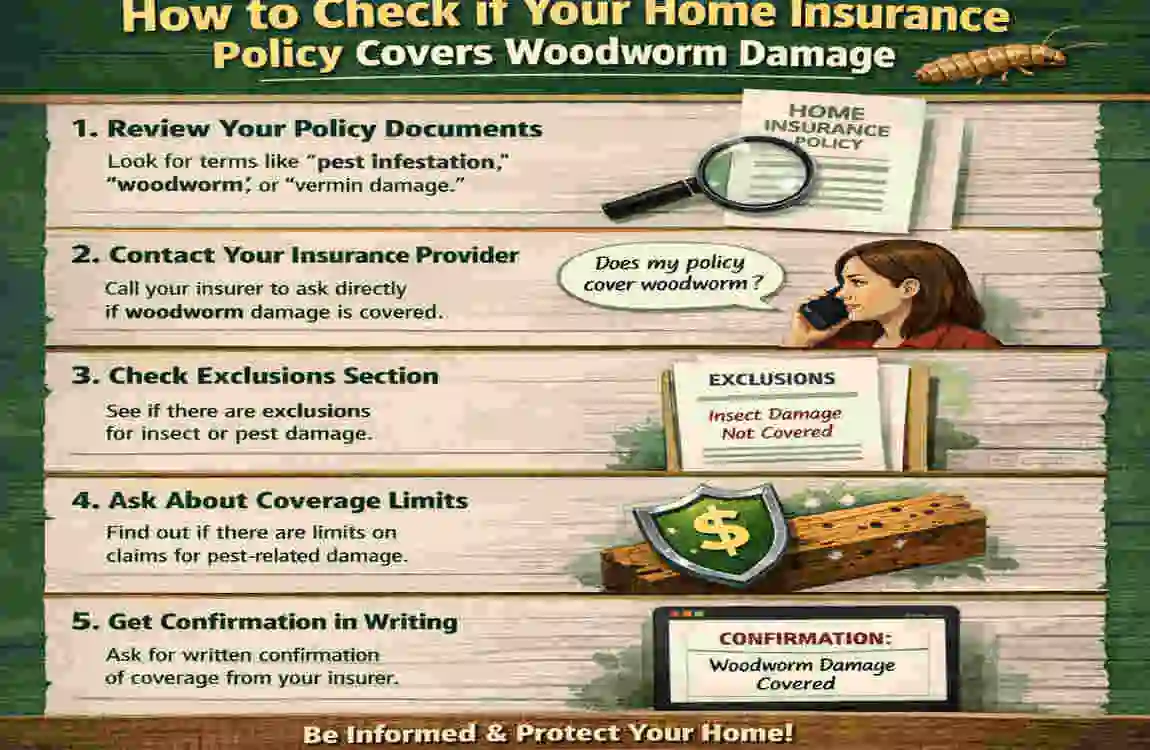 is woodworm covered by house insurance