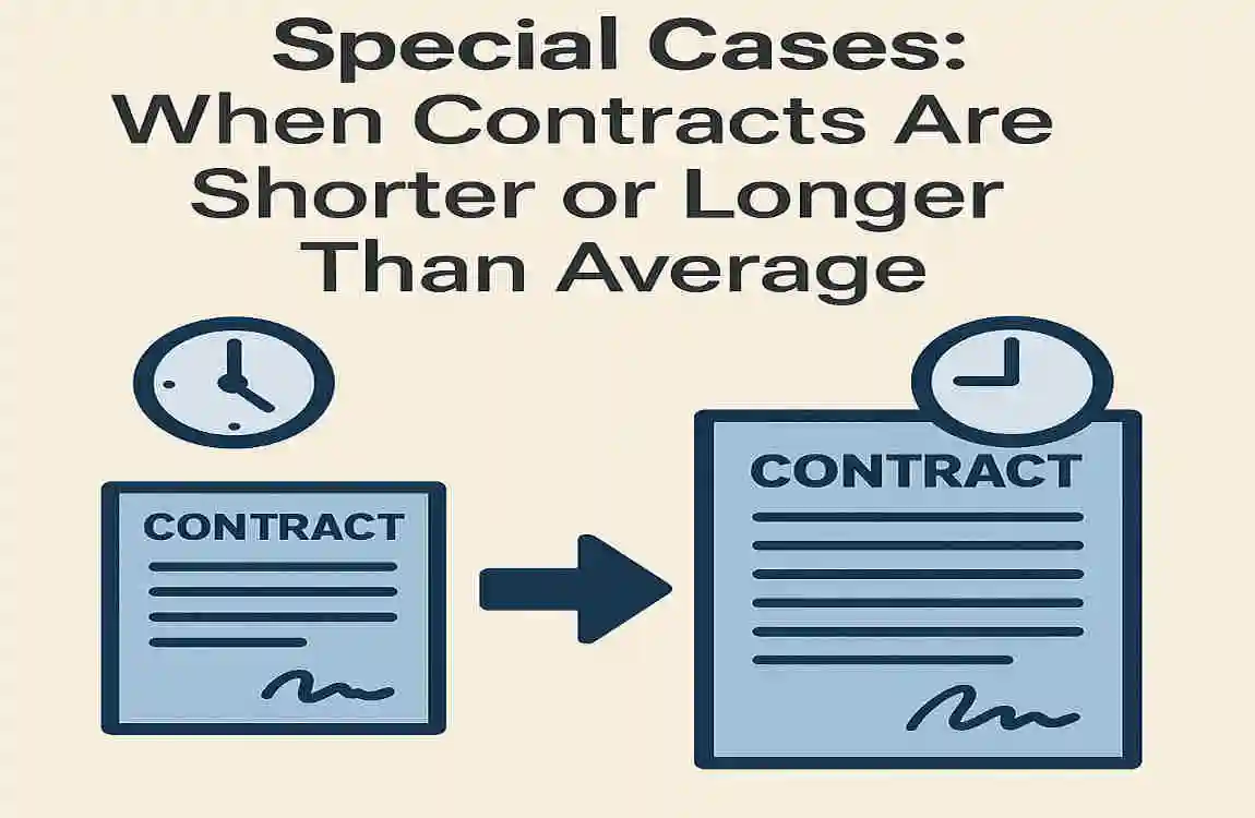 how long can a house be under contract