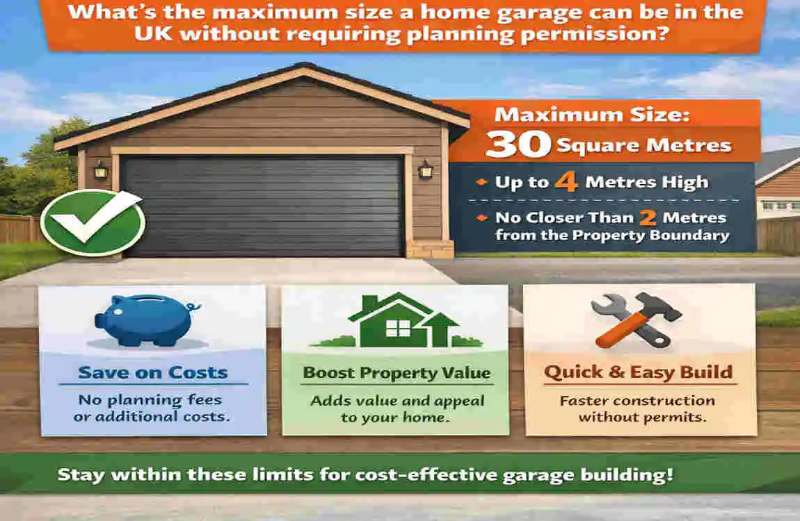Max Garage Size: No UK Planning Permission for Homes