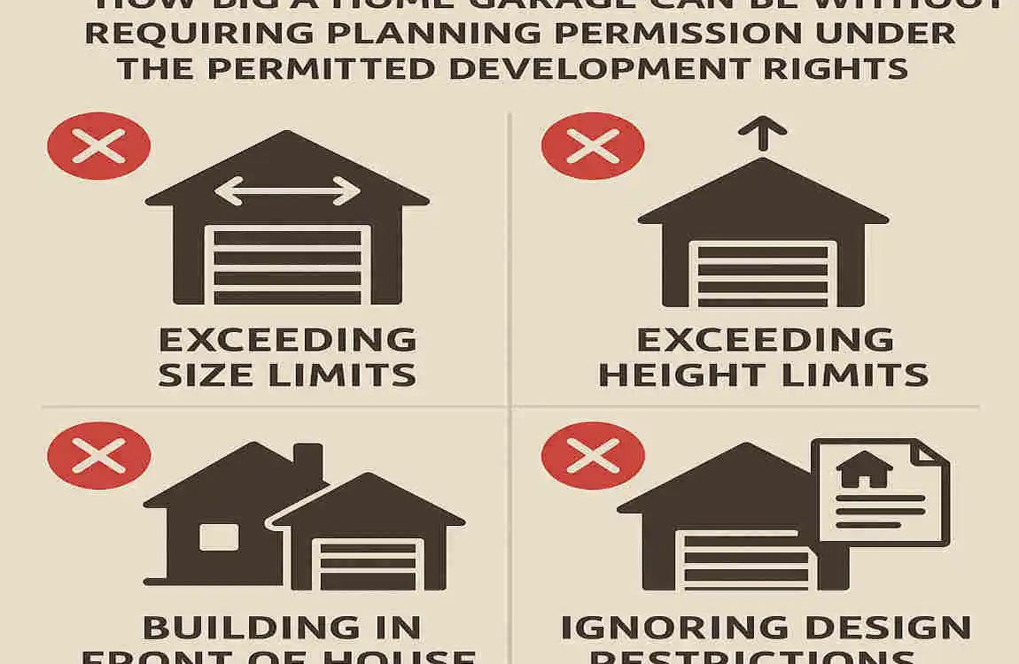 Max Garage Size Without Planning Permission: UK Permitted Development Limits