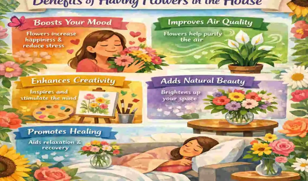 What Are the Benefits of Having Flowers in the House? Boost Mood, Air & More