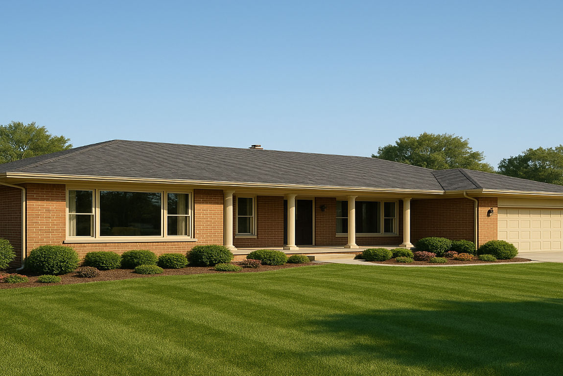 what is a rambler house