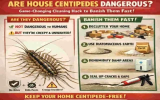 Are House Centipedes Dangerous? Game-Changing Cleaning Hack to Banish Them Fast