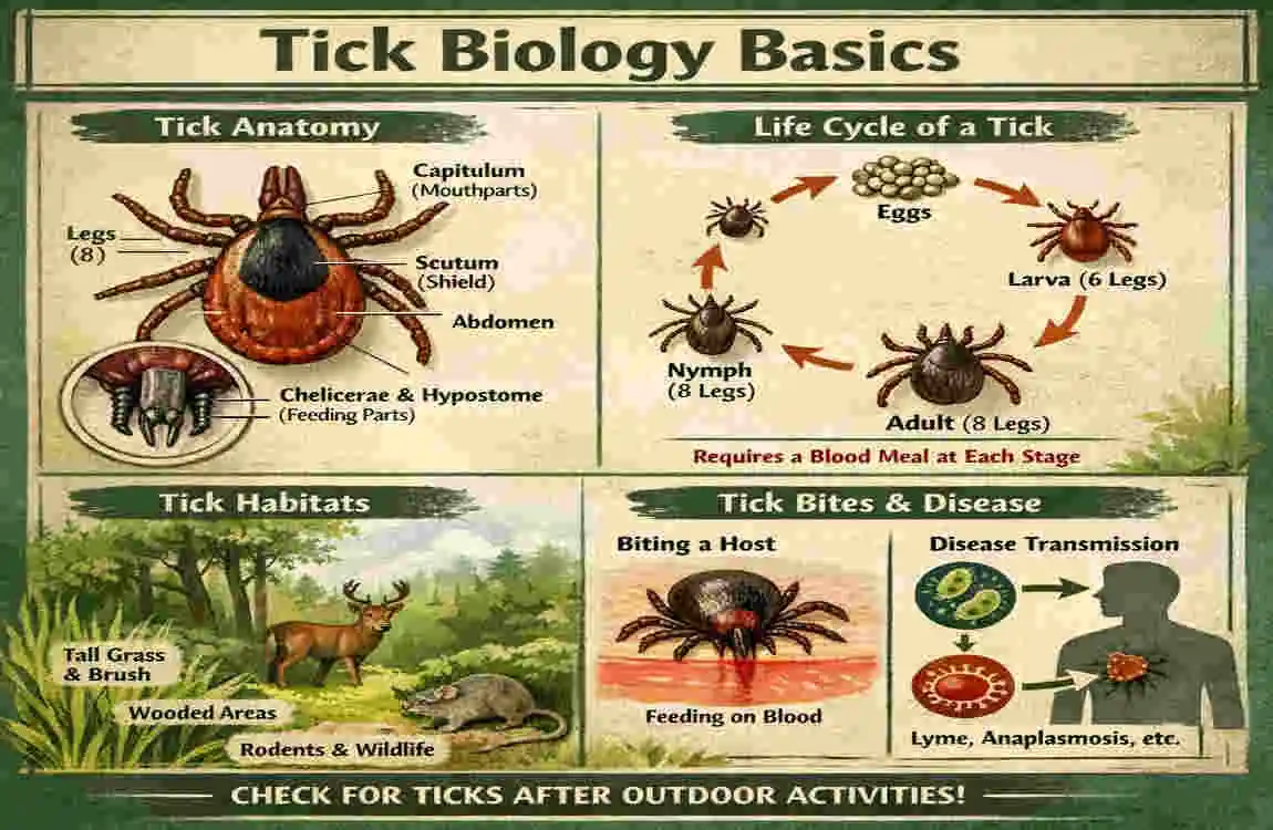 how long can ticks live in a house cleaning