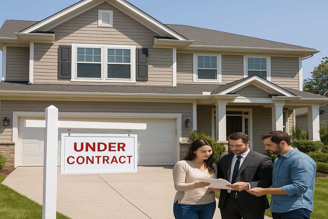 how long can a house be under contract