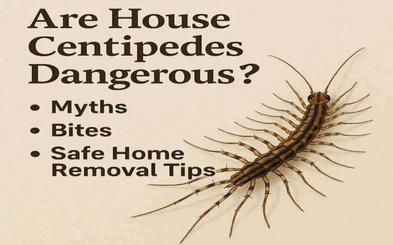 Are House Centipedes Dangerous? Myths, Bites & Safe Home Removal Tips