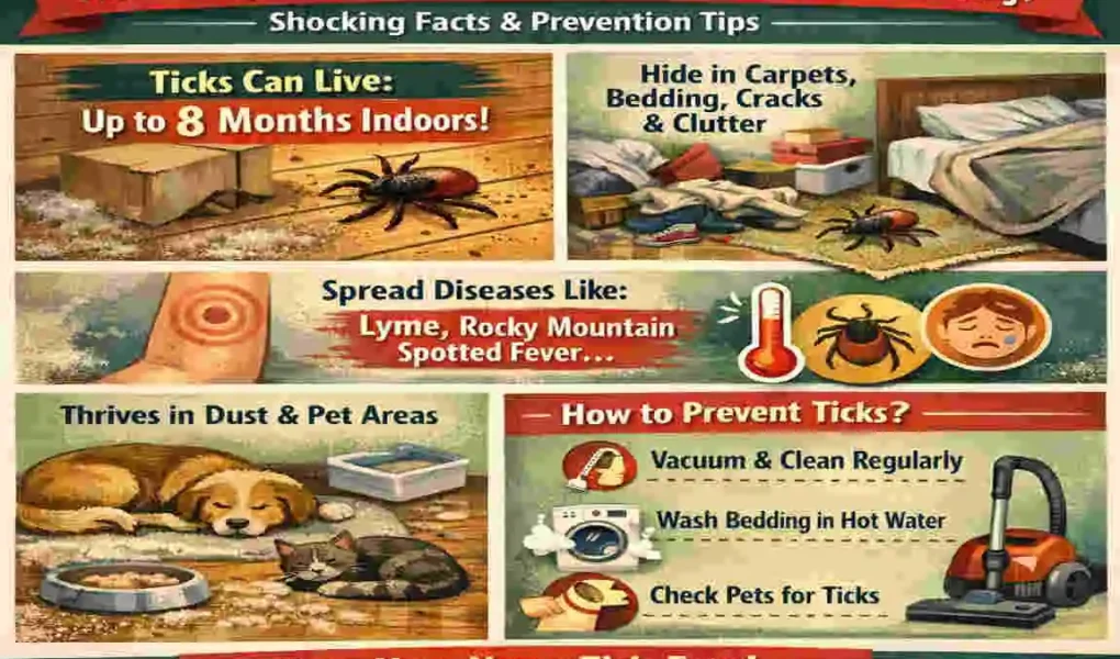 How Long Can Ticks Survive in a House Without Cleaning? Shocking Facts & Prevention Tips