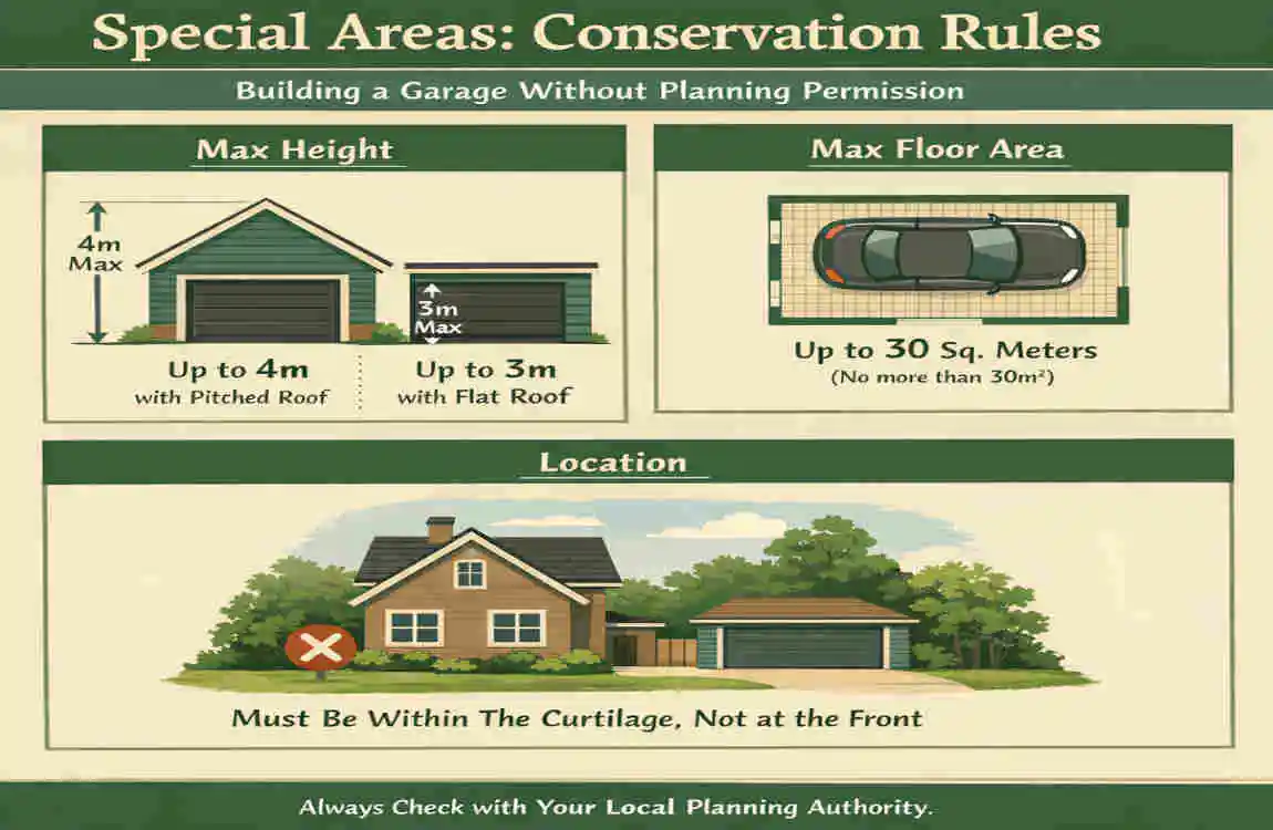 Max Garage Size: No UK Planning Permission for Homes