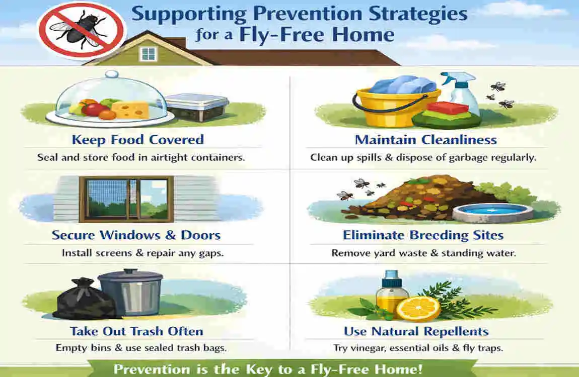 can house flies bite natural cleaning tips