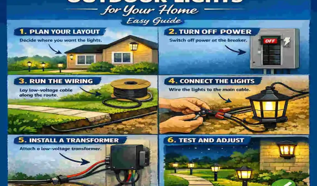 How to Wire Multiple Outdoor Lights for Your Home: Easy Guide