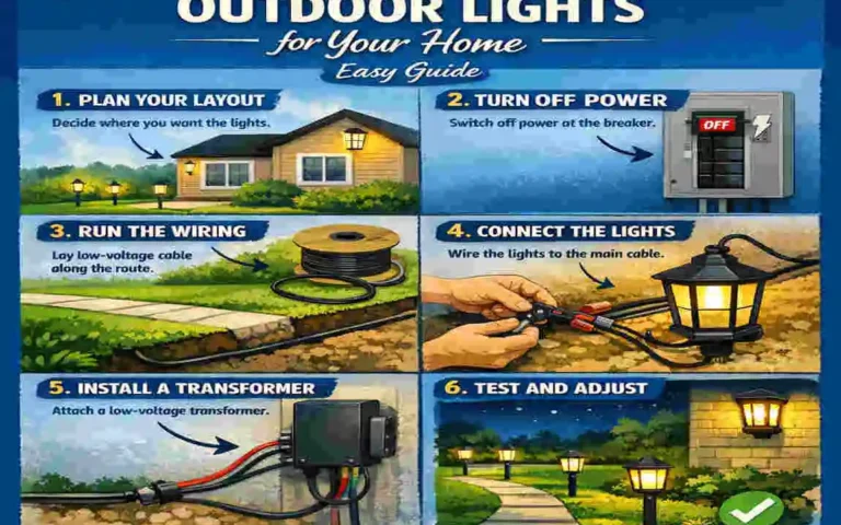 How to Wire Multiple Outdoor Lights for Your Home: Easy Guide