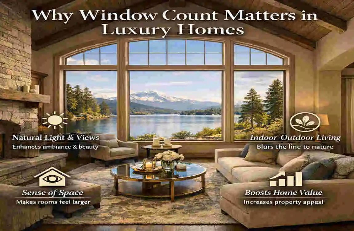 Windows in a 10,000 Sq Ft House: How Many?