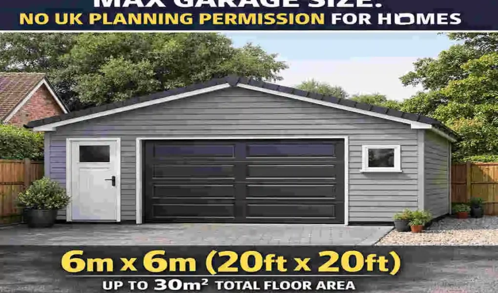 Max Garage Size: No UK Planning Permission for Homes