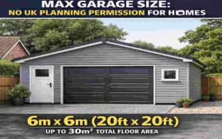 Max Garage Size: No UK Planning Permission for Homes