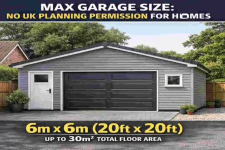 Max Garage Size: No UK Planning Permission for Homes