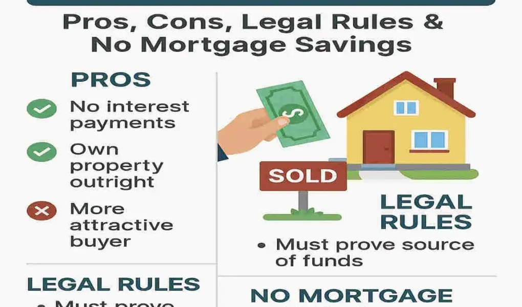 Buying a House Cash UK : Pros, Cons, Legal Rules & No Mortgage Savings