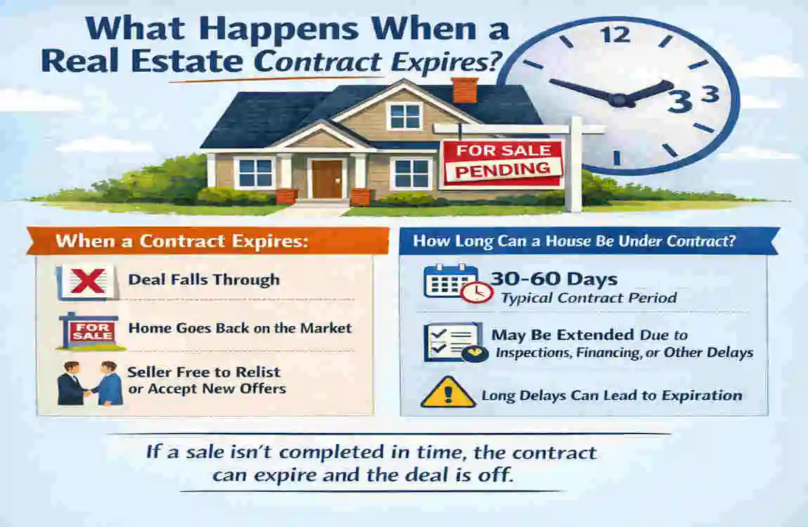 how long can a house be under contract