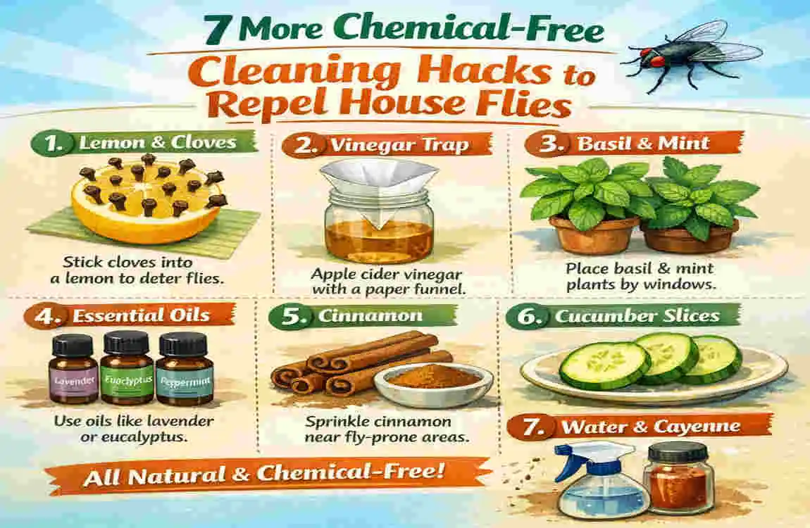 Do House Flies Bite? Genius Cleaning Hack to Repel Them Without Chemicals