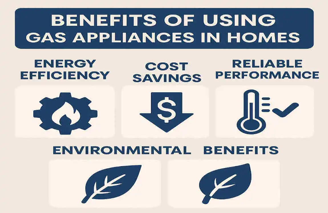 what uses gas in a house  