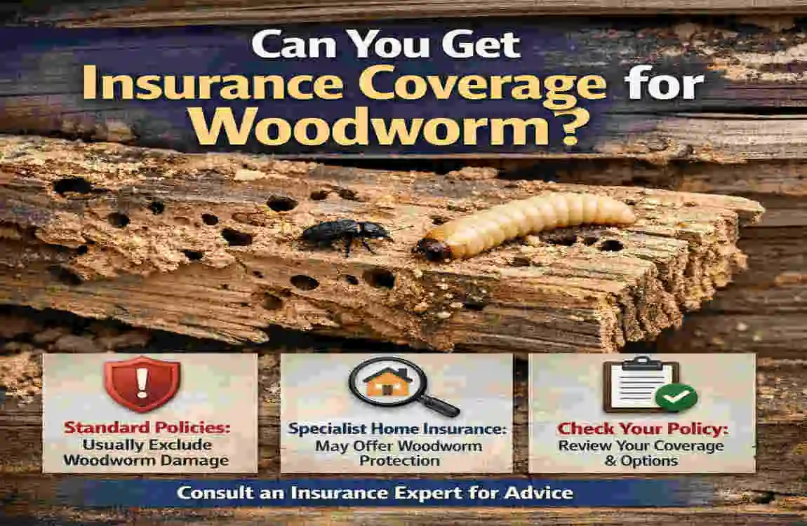 is woodworm covered by house insurance