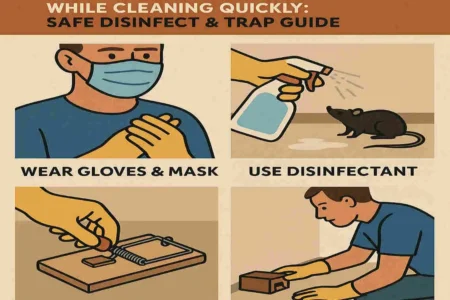 How to Get Rid of Rats in the House While Cleaning Quickly: Safe Disinfect & Trap Guide