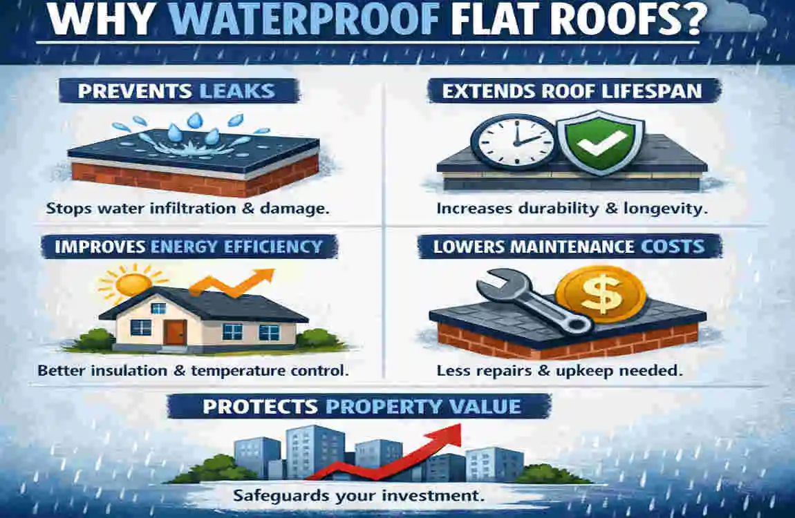 How to Waterproof Your Flat Roof: