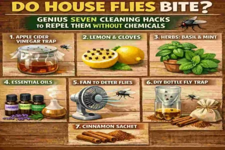 Do House Flies Bite? Genius Cleaning Hack to Repel Them Without Chemicals