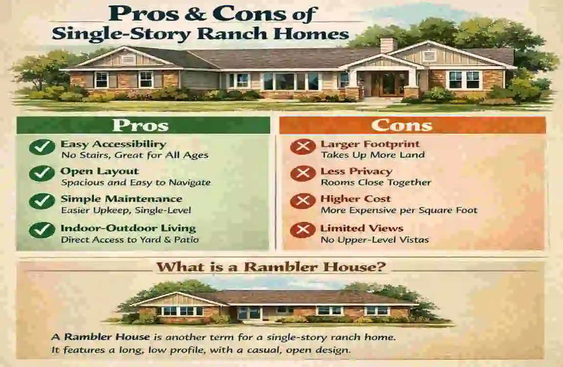 what is a rambler house