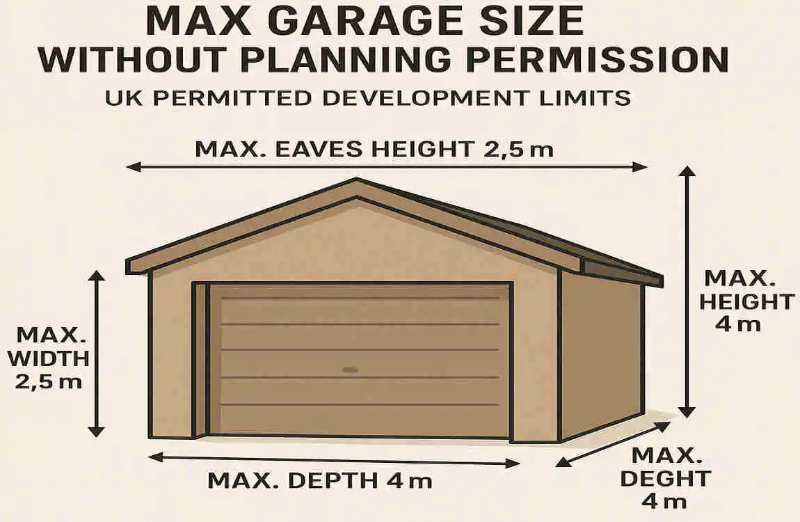 Max Garage Size Without Planning Permission: UK Permitted Development ...