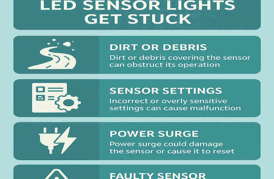 Reset Stuck Outdoor Home LED Sensor Lights: Simple Steps That Work