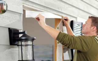 how to install an exterior door
