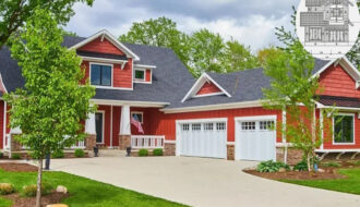 how tall is a 2 story house