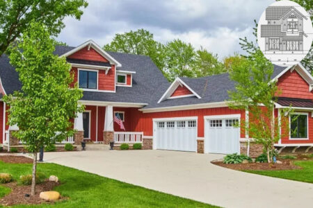 how tall is a 2 story house
